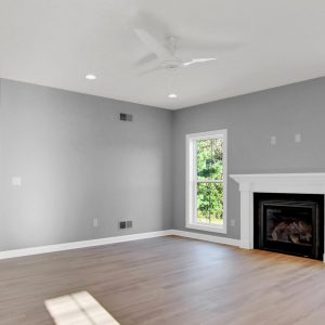 home fireplace winter