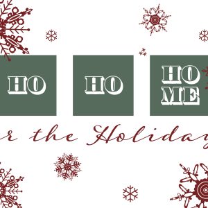 home for the holidays