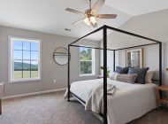 master bedroom black bed frame