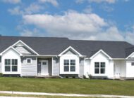 villa exterior grey and white siding