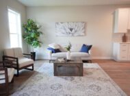 Living room with chairs and couch