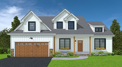 Burkentine Builders Hanover PA Farmhouse Series The Salem New custom home build